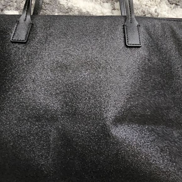 Kate Spade black shimmery tote with zipper, NWOT - Picture 7 of 11